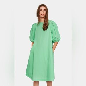 NWT St Tropez Green Tajra Dress Size XS